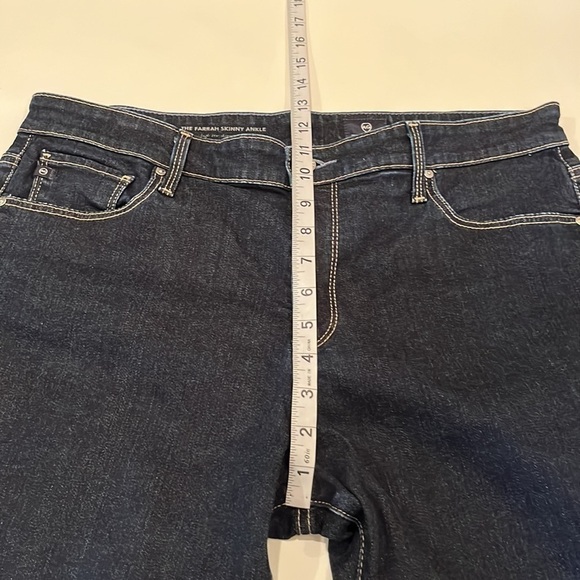 Ag Adriano Goldschmied The Farrah Skinny Ankle Size 33R - Picture 5 of 16